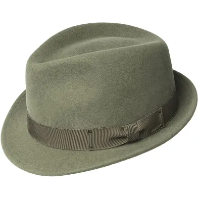 Wynn Olive Trilby Hat - Bailey Reference: 9770 | Traclet Hat Shop