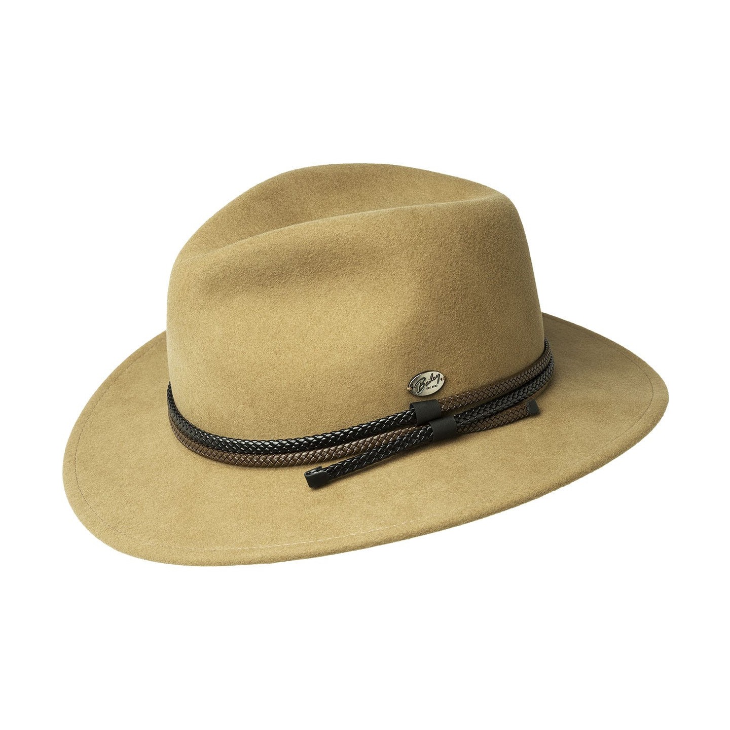 Chapeau Fedora Nelles Feutre Camel - Bailey