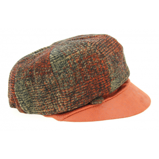 Casquette Gavroche Lochness Brique- Traclet 