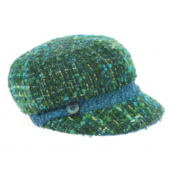 Chantal Lagoon Newsboy Cap - Traclet