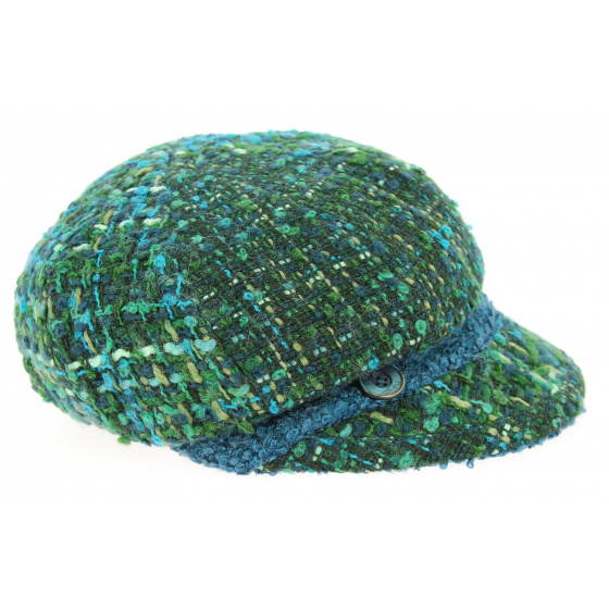 Chantal Lagoon Newsboy Cap - Traclet