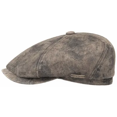 McCook Vintage Leather Stetson Cap