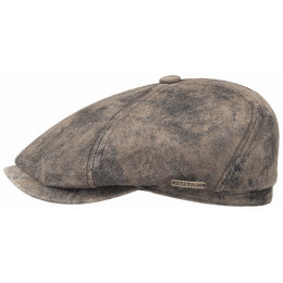 McCook Vintage Leather Stetson Cap