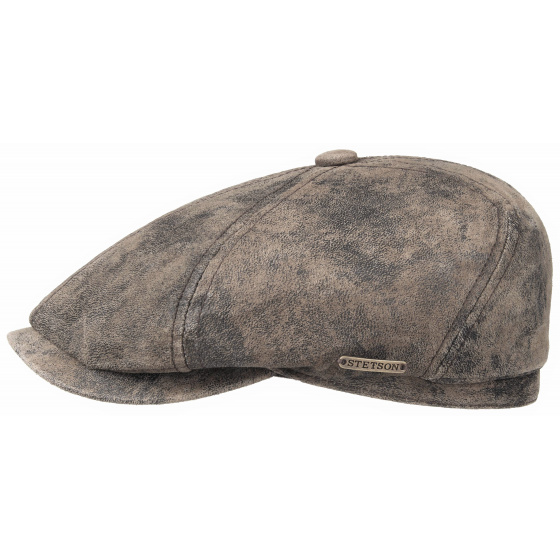 McCook Vintage Leather Stetson Cap