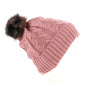 Pink Chahine Pom Pom Beanie - Traclet