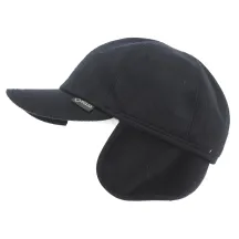 Casquette Cache-Oreilles Monaco Gore-Tex Laine Noire- Gottmann Reference : 729 | Chapellerie Traclet