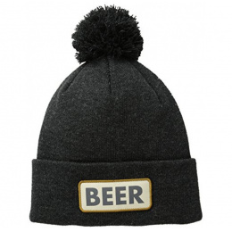 The Vice Beer Anthracite Beanie - Coal