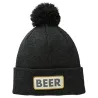  Bonnet The Vice Beer Anthracite- Coal Reference : 6123 | Chapellerie Traclet