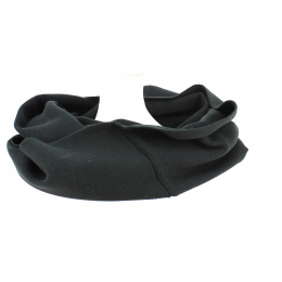 The Conrad Black Neck Warmer - Coal