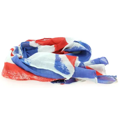 Union Jack flag scarf Reference: 2757 | Traclet Hat Shop