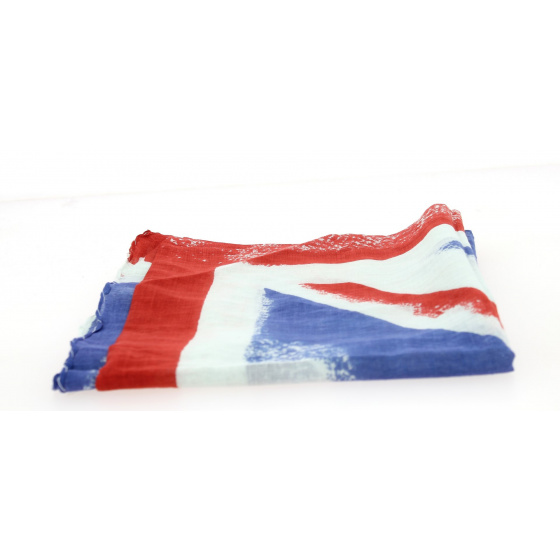 Union Jack flag scarf