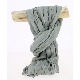 Gray Twisted Cotton Cheche - Traclet