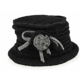 Laurie Wool Bouillie Hat - Traclet