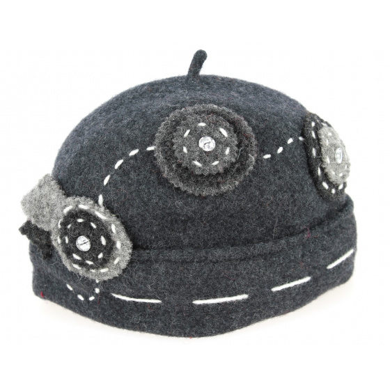 Valérie Wool Beret Hat - Traclet