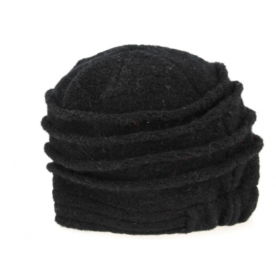 Toque Femme Nirvana Laine Noir - Traclet Toque Femme Nirvana Laine Noir - Traclet