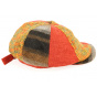 Orange Patchwork Duck Bill Cap - Traclet