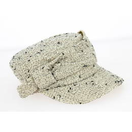 Beige Heathered Cuban Cap - Traclet