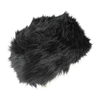Toque Fausse Fourrure & Doublure Polaire Noire- Traclet Reference : 7737 | Chapellerie Traclet