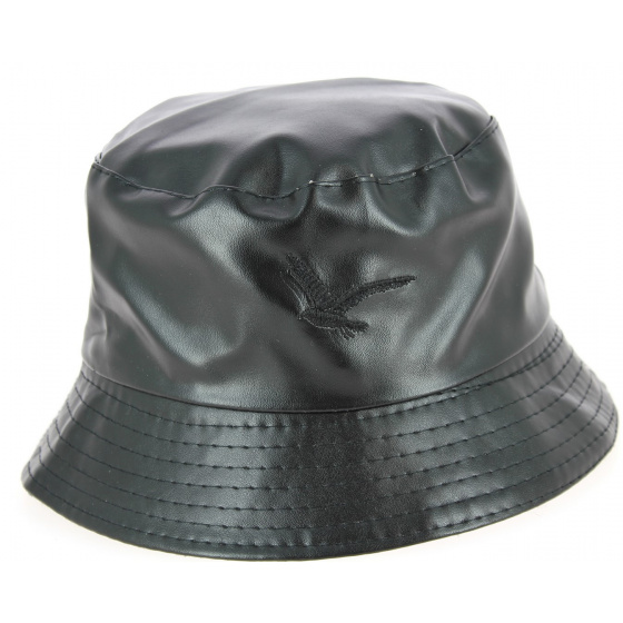 Black Seagull Rain Bucket Hat - Traclet