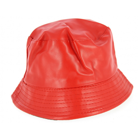 Chapeau Bob Pluie Mouette Rouge- Traclet Chapeau Bob Pluie Mouette Rouge- Traclet