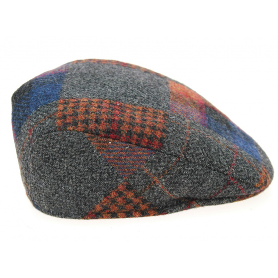 Norris Patchwork Flat Cap - Traclet