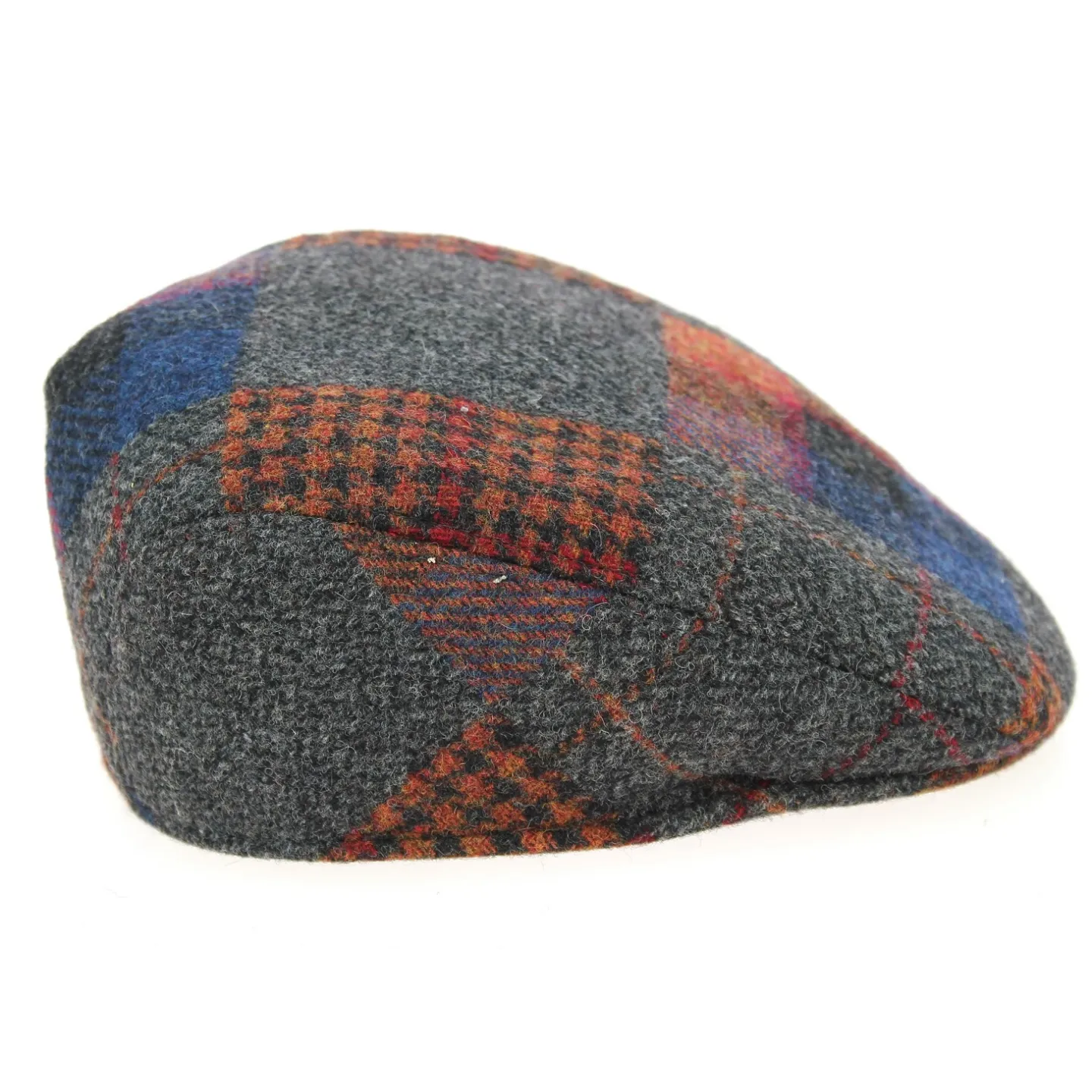 Norris Patchwork Flat Cap - Traclet  Reference: 188 | Traclet Hat Shop