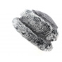 Megeve Gray Boiled Wool Toque - Traclet