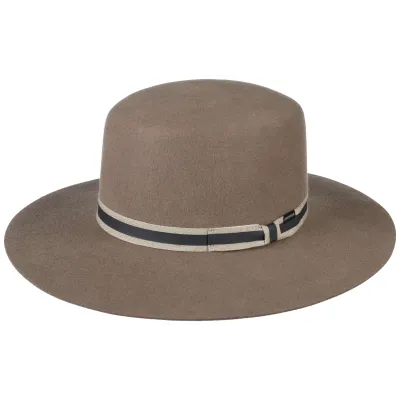 Chapeau Amish Feutre laine Beige - Stetson - Chapellerie Traclet Reference : 121 | Chapellerie Traclet