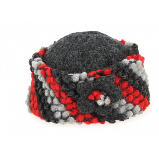 Women's Victoria Wool Toque Anthracite - Traclet