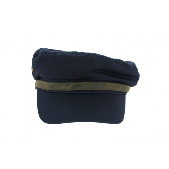 Casquette Fisherman Coton Marine- Traclet 