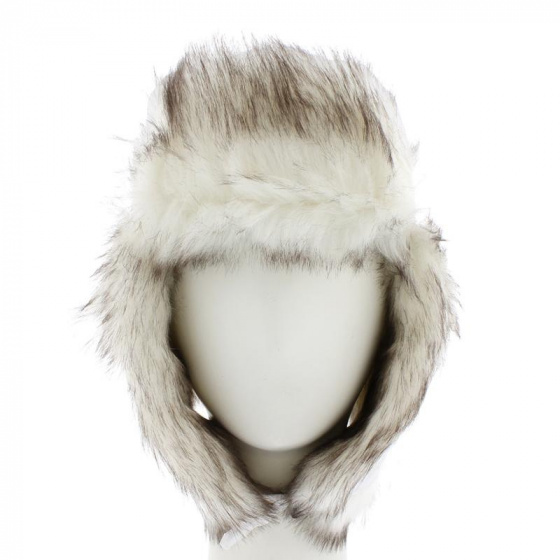 White Faux Fur Ushanka - Herman