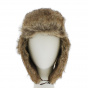 Brown Faux Fur Ushanka - Herman
