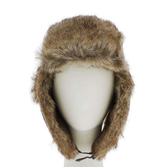Chapka Fausse Fourrure Marron - Herman Chapka Fausse Fourrure Marron - Herman