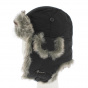 Black acrylic chapka