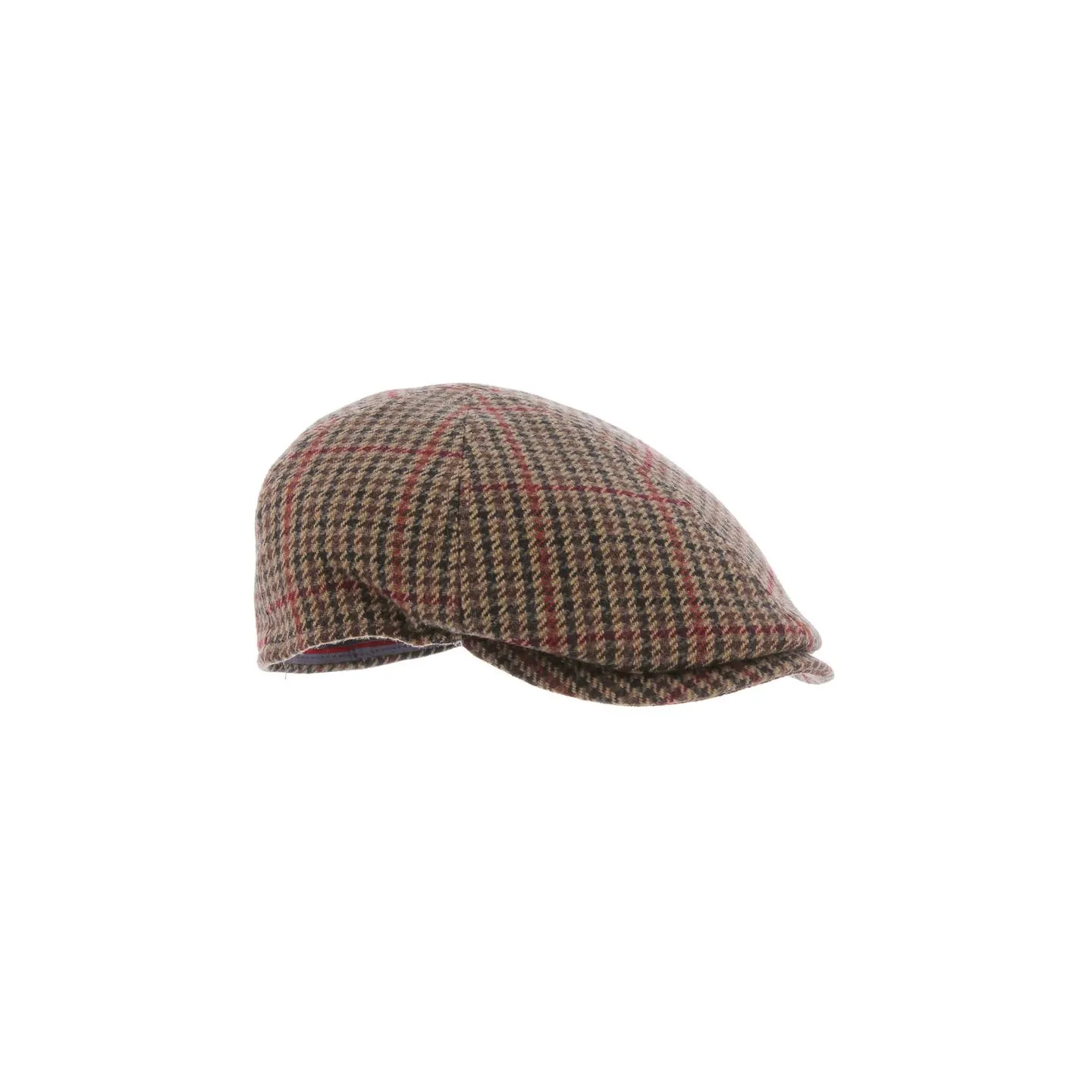 Curved Sanford Wool Cap Beige - Herman  Reference: 7863 | Traclet Hat Shop