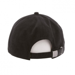 Conquest Baseball Cap Cotton Velvet Black- Herman
