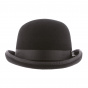 Don Church Black Wool Felt Bowler Hat - Herman