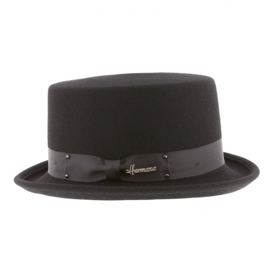 Chapeau Demi Haut de Forme Don Vegas Noir - Herman Chapeau Demi Haut de Forme Don Vegas Noir - Herman