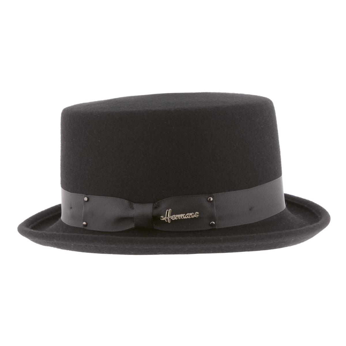 Don Vegas Half Top Hat Black- Herman Reference : 118 | Chapellerie Traclet