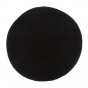 Black Wool Monty Beret - Herman