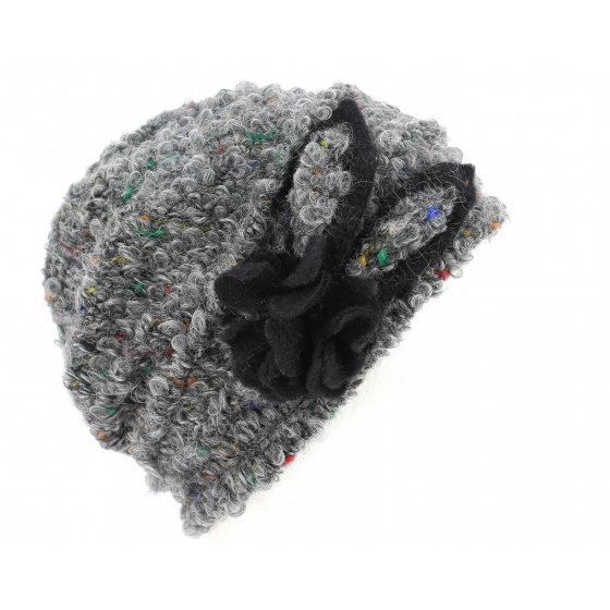 Tacconi Gray Wool Women's Toque - Traclet