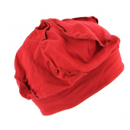 Turban chimiothérapie - rouge