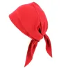 Red Cotton Chemotherapy Headscarf Turban - Traclet Reference: 2145 | Traclet Hat Shop