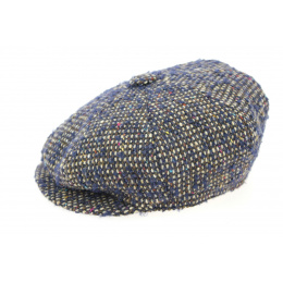Casquette 8 Côtes Relax Laine Bleu Marine- City Sport