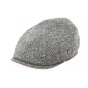 Grey Wool Chevron Rounded Cap - City Sport