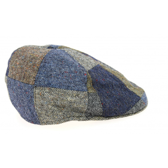 Ravenne Duck Bill Patchwork Wool Cap - Traclet Ravenne Duck Bill Patchwork Wool Cap - Traclet