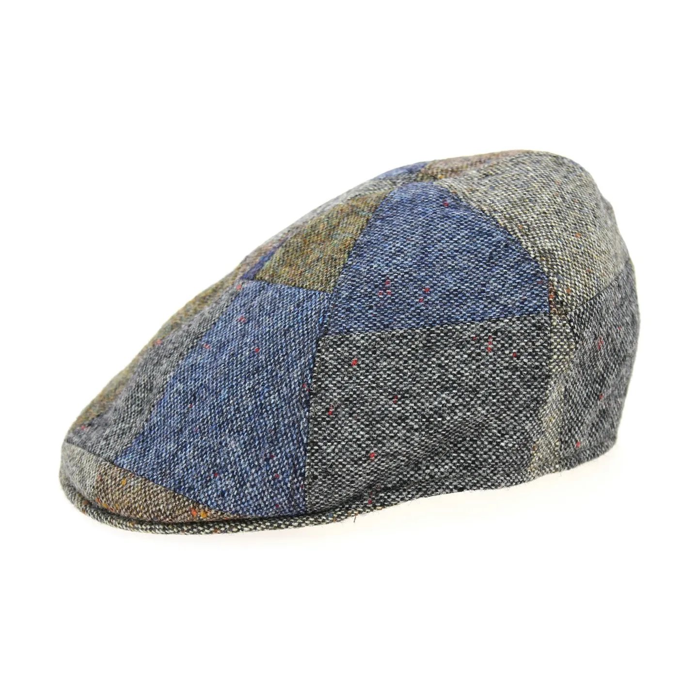 Ravenne Duck Bill Patchwork Wool Cap - Traclet Reference: 2215 | Traclet Hat Shop