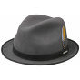 Wrentham Grey Wool Felt Player Hat - Stetson