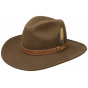 Western Hat Vitafelt Brown Wool - Stetson