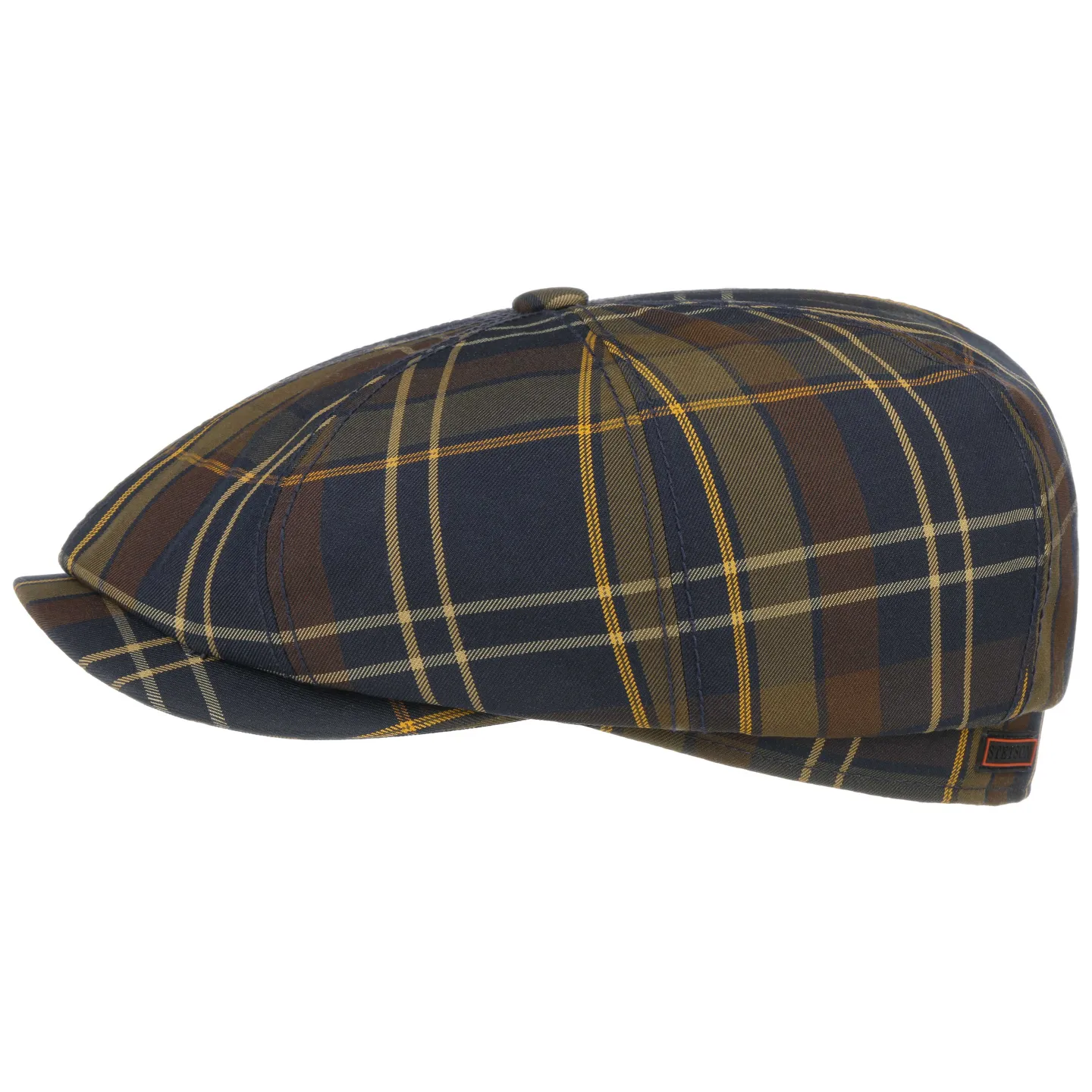 Casquette Hatteras Check Coton- Stetson  Reference : 2279 | Chapellerie Traclet